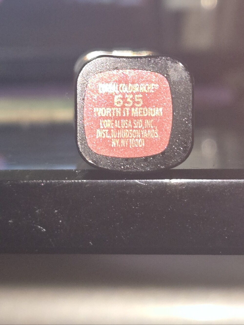 Loreal Color Endurance Lipstick #535 Worth It Medium